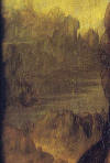 Lisa del Giocondonun Portresi (Mona Lisa Arka Plan Detay), 1503-1506 Detay