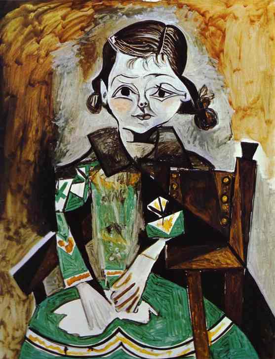 Pablo Picasso - Paloma Picasso. 1956