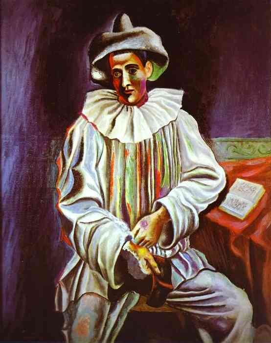 Pablo Picasso - Pierrot 1918 Palya�o