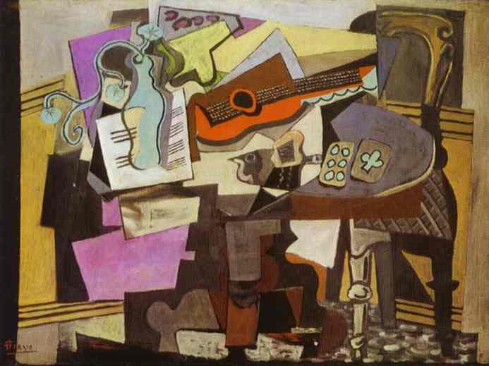 Pablo Picasso - Still-Life. 1918 Nat�rmort