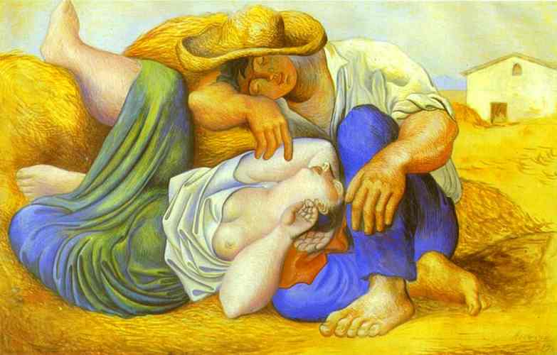 Pablo Picasso - Sleeping Peasants Uyuyan k�yl�ler