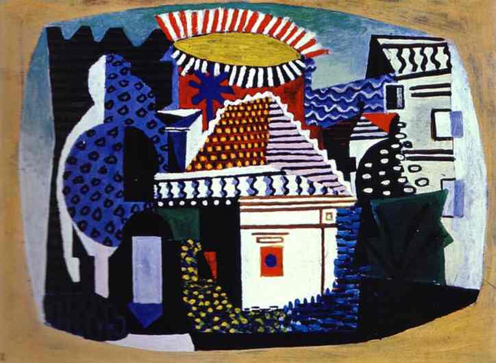 Pablo Picasso - portreit of Igor Strvinsky