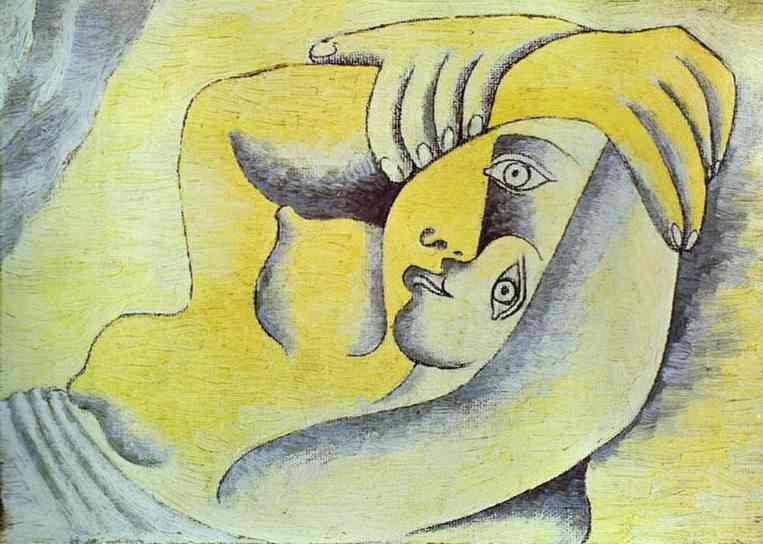 Pablo Picasso - nu on a Beach