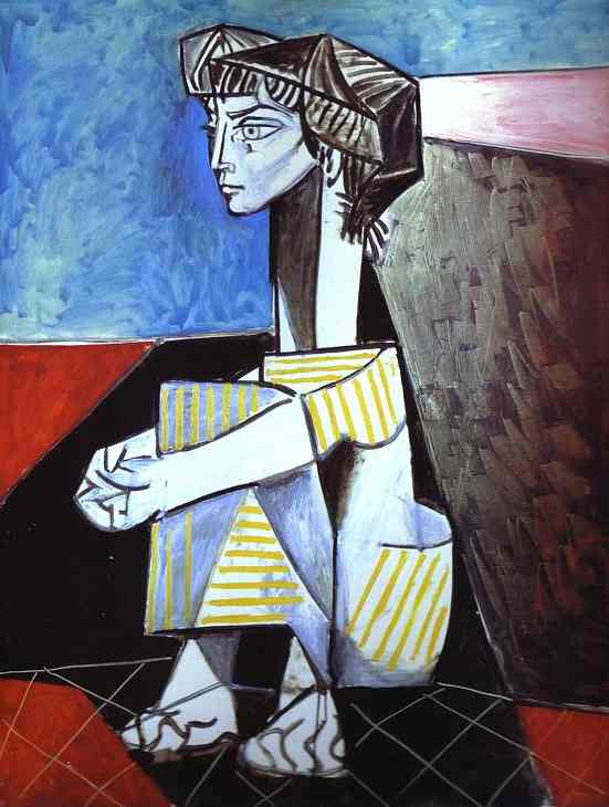 Pablo Picasso - Jacqueline with Crossed Hands