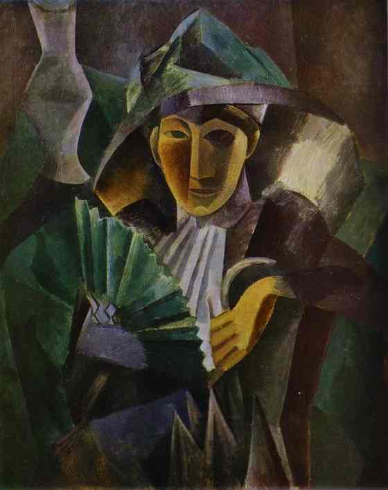 Pablo Picasso - Woman with Fan, 1909