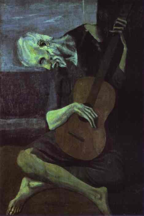 Pablo Picasso - The Old Guitarist 1903