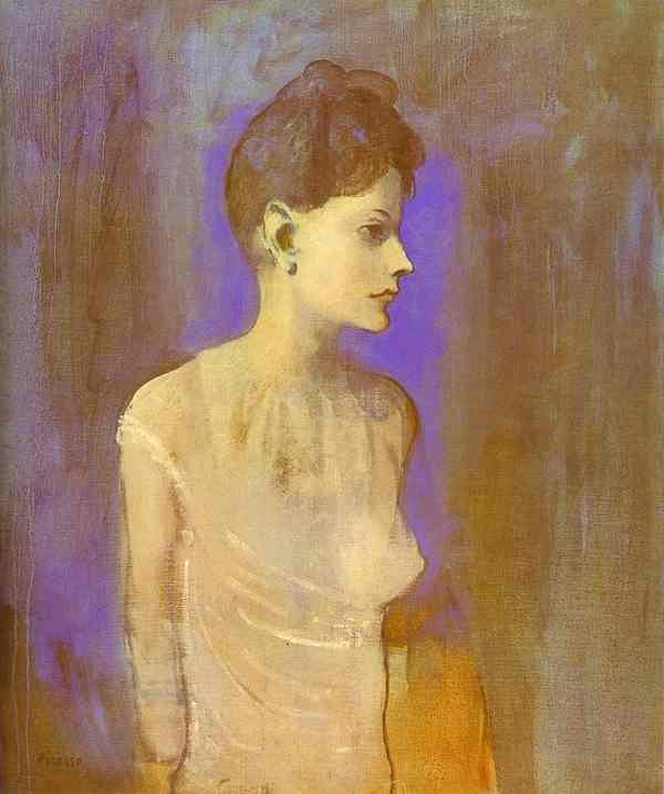 Pablo Picasso - Girl in a Chemise. c, 1905