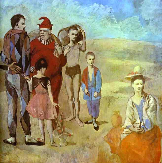 Pablo Picasso - The Family of Saltimbanques, 1905