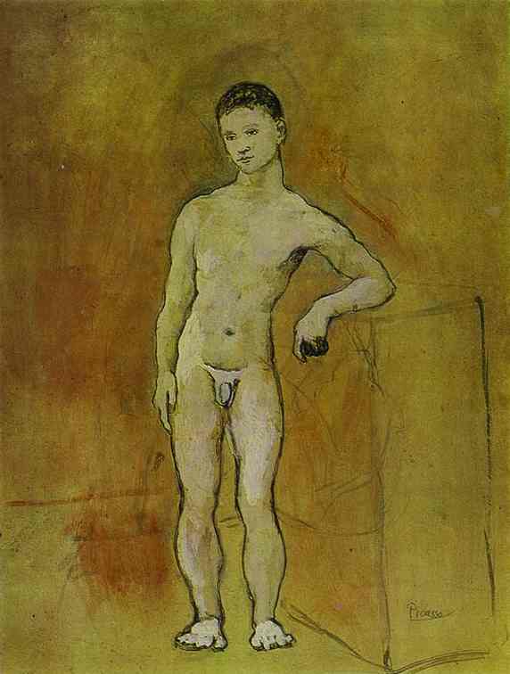Pablo Picasso - nu Youth, 1906