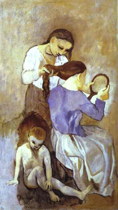 Pablo Picasso - Hairdressing, 1906
