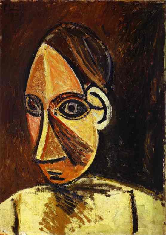Pablo Picasso - Head of a Woman, 1907