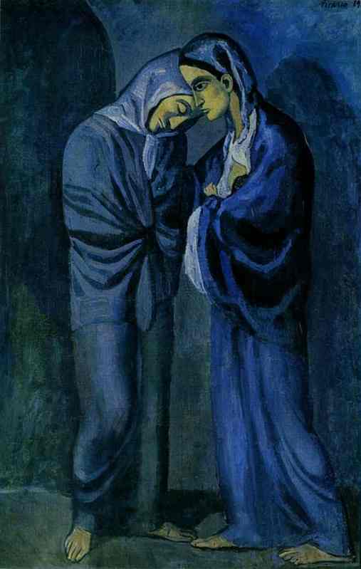 Pablo Picasso - The Visit Two Sisters