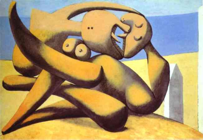 Pablo Picasso - Figures on a Beach, 1931