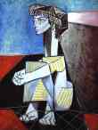 Jacqueline with Crossed Hands Pablo Picasso