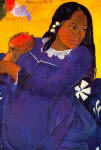 Vahine No te Vi (Woman with Mango), 1892